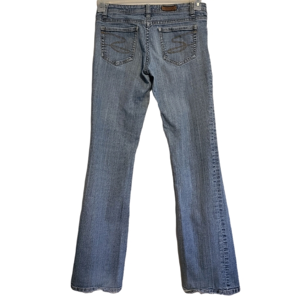 Seven7 Women's Size 28 Medium Wash Denim Blue Jean 31" Inseam - Picture 2 of 4